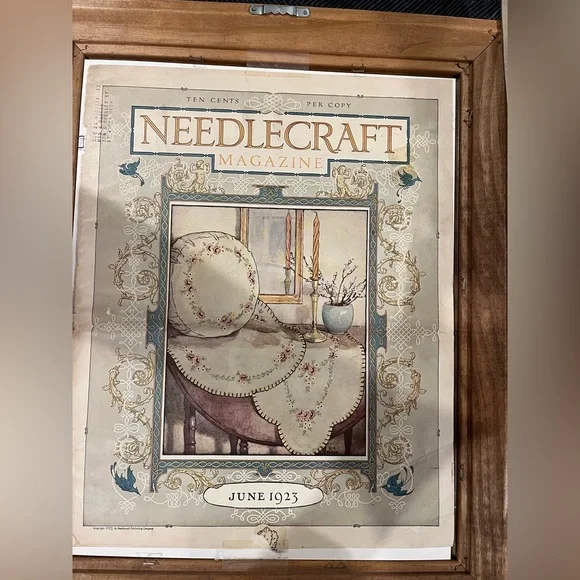 Vintage 1923 “Cream Of Wheat Inn” Original Magazine Framed AD By Edward Brewer - Picture 8 of 9